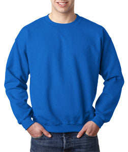 18000 Gildan Adult Heavy BlendCrew Neck Sweatshirt Antique Sapphire