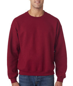 18000 Gildan Adult Heavy BlendCrew Neck Sweatshirt Garnet