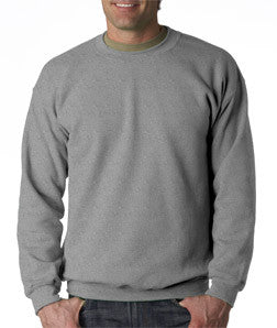 18000 Gildan Adult Heavy BlendCrew Neck Sweatshirt Sport Grey (50/50)