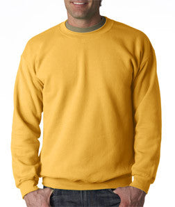 18000 Gildan Adult Heavy BlendCrew Neck Sweatshirt Honey