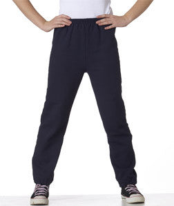 18200B Gildan Youth Heavy BlendSweatpants Navy