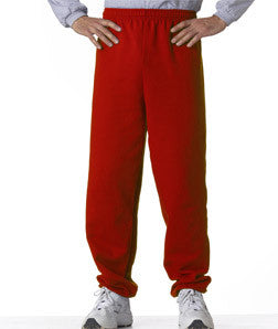 18200 Gildan Adult Heavy BlendSweatpants Red
