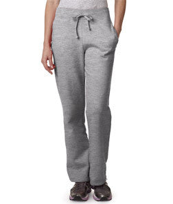 18400FL Gildan Missy Fit Heavy BlendOpen Bottom Sweatpants Sport Grey (50/50)