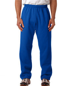 18400 Gildan Adult Heavy BlendOpen-Bottom Sweatpants Royal