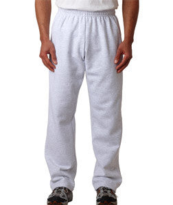 18400 Gildan Adult Heavy BlendOpen-Bottom Sweatpants Ash (50/50)