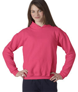 18500B Gildan Youth Heavy BlendHooded Sweatshirt Heliconia