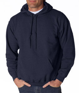 18500 Gildan Adult Heavy BlendHooded Sweatshirt Navy