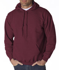 18500 Gildan Adult Heavy BlendHooded Sweatshirt Maroon