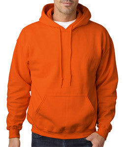 18500 Gildan Adult Heavy BlendHooded Sweatshirt Orange