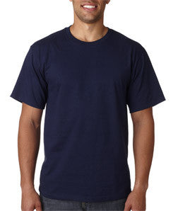 188 Jerzees Adult High CottonT-Shirt J Navy