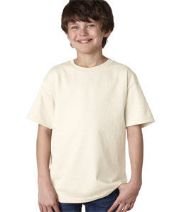 2000B Gildan Youth Ultra CottonT-Shirt Natural