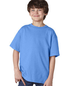 2000B Gildan Youth Ultra CottonT-Shirt Carolina Blue