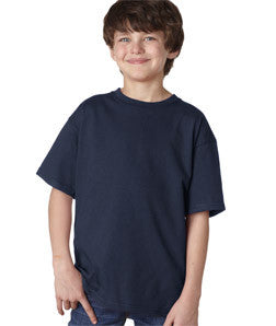2000B Gildan Youth Ultra CottonT-Shirt Navy