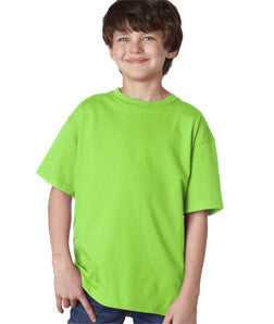 2000B Gildan Youth Ultra CottonT-Shirt Lime