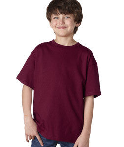 2000B Gildan Youth Ultra CottonT-Shirt Maroon
