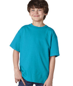 2000B Gildan Youth Ultra CottonT-Shirt Jade Dome