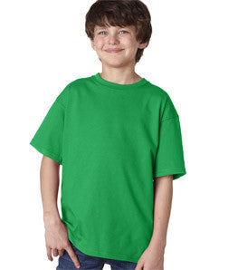 2000B Gildan Youth Ultra CottonT-Shirt Irish Green