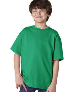 2000B Gildan Youth Ultra CottonT-Shirt Kelly Green