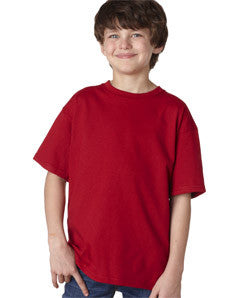2000B Gildan Youth Ultra CottonT-Shirt Cardinal