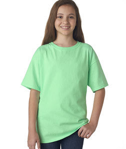 2000B Gildan Youth Ultra CottonT-Shirt Mint Green