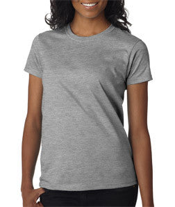 2000L Gildan Ladies' Ultra CottonT-Shirt Sport Grey (90/10)