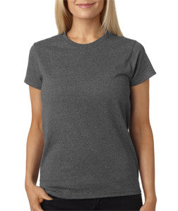 2000L Gildan Ladies' Ultra CottonT-Shirt Dark Heather (50/50)