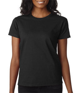 2000L Gildan Ladies' Ultra CottonT-Shirt Black