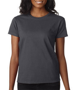 2000L Gildan Ladies' Ultra CottonT-Shirt Charcoal
