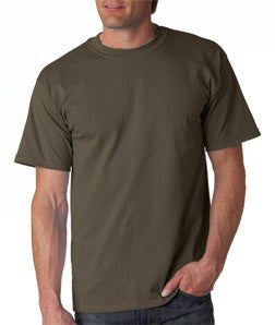 2000 Gildan Adult Ultra CottonT-Shirt Olive