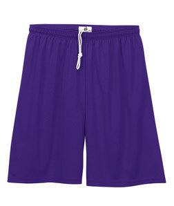 2107 Badger Youth 6" B-Dry Core Shorts Purple