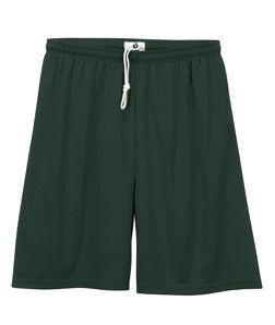 2107 Badger Youth 6" B-Dry Core Shorts Forest Green