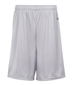 2119 Badger BadgerCore Pocketed Youth 7" Short Silver