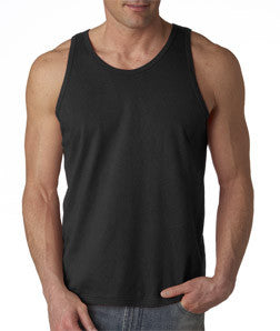 215 Anvil Adult Heavyweight Cotton Tank Top Black