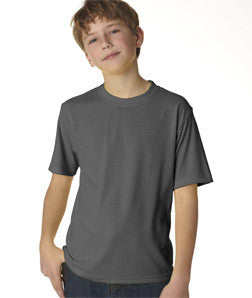21B Jerzees Youth JERZEES® SPORT Polyester T-Shirt Charcoal Grey