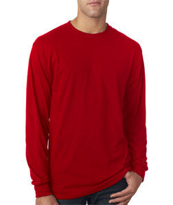 21L Jerzees Adult JERZEES® SPORT Polyester Long-Sleeve T-Shirt True Red