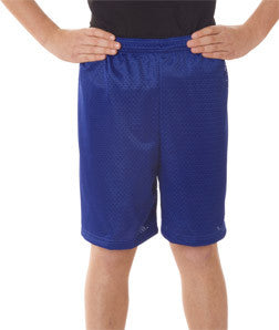 2207 Badger Youth Mesh/Tricot 6" Shorts Royal