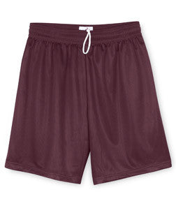 2237 Badger Youth 6"Mini-Mesh Shorts Maroon