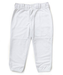 2303 Badger "Big League" Girls Softball Pants White