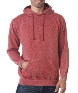 2362 Weatherproof Adult Blended Peace Hooded Fleece Red