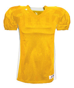 2488 Badger Youth East Coast Football Jersey Gold/ White