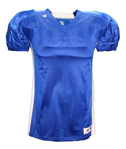 2488 Badger Youth East Coast Football Jersey Royal/ White