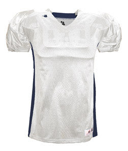 2488 Badger Youth East Coast Football Jersey White/ Navy