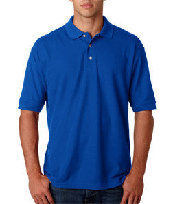 2523 Outer Banks Men's Essential Blended Piqué Polo Bright Royal