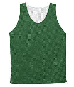 2529 Badger Youth Mesh Reversible Poly Tank Kelly Green/ White