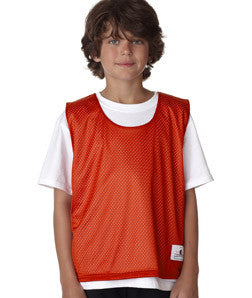 2560 Badger Youth Lacrosse Practice Performance Jersey Burnt Orange/ White