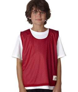 2560 Badger Youth Lacrosse Practice Performance Jersey Cardinal/ White