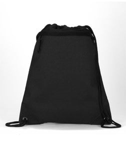2562 UltraClub® Polyester Foam Mesh Drawstring Pack Black