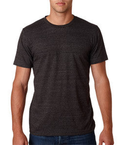 3413 Bella+Canvas Men's Tri-blend Tee Charcoal Black Triblend