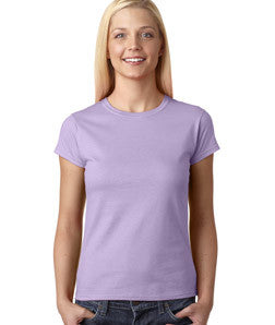 64000L Gildan Junior-Fit Softstyle T-Shirt Orchid