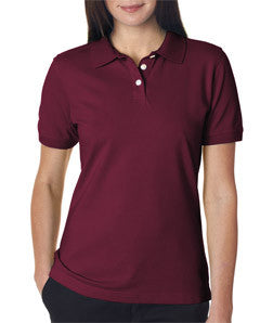 7500L UltraClub® Ladies' Classic Platinum Polo Chianti